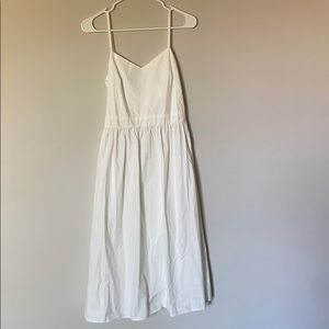 White sun dress